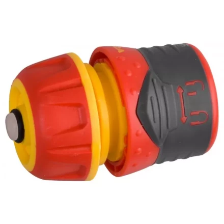 Соединитель GRINDA &quot;Premium&quot; с автостопом и запирающим механизмом, пластмассовый с TPR, 1/2&quot; 8-426431 купить в Нягани