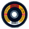 Круг MESSER шлифовальный лепестковый торцевой плоский (электрокорунд) А60(П) 125х22 купить в Нягани