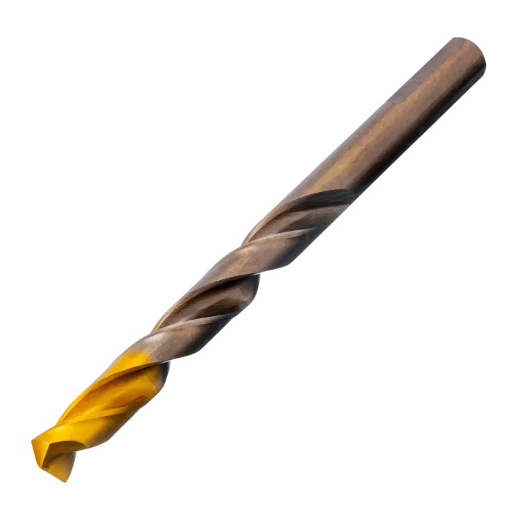 Набор сверл по металлу Denzel 723008, 1-10 мм, Р6М5К8-TiN, Golden Tip, 19 шт купить в Нягани