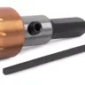 HSS-TiN коронка MESSER  17мм с центр. сверлом и толкающей пружиной для  лист. материала  до 2 мм ц/х купить в Нягани