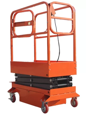 Подъемник ножничный передвижной 240 кг 3,9/5,9 м TOR GTJY AC 220В сетевой 1009021 купить в Нягани