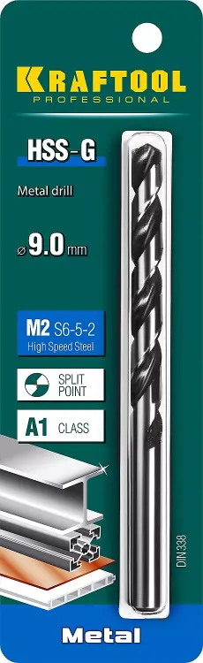 Сверла по металлу HSS-G 29651-9 купить в Нягани