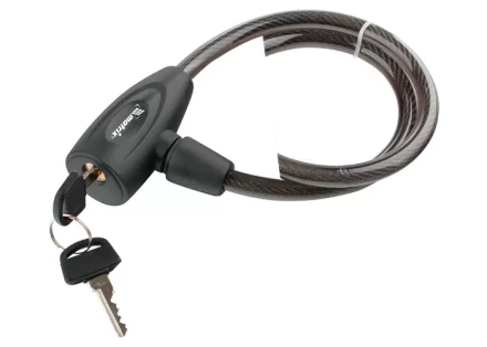 Замок тросовый универсальный 10х650 мм MATRIX 91814 купить в Нягани