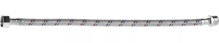 Подводка гибкая STAYER для воды, оплетка из нержавеющей стали, г/ш 1/2" - 0,4м 51015-G/S-040 купить в Нягани