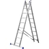 Лестница ЗУБР универсальная, двухсекционная со стабилизатором, 9 ступеней 38821-09 купить в Нягани