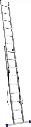 Лестница ЗУБР универсальная, двухсекционная со стабилизатором, 9 ступеней 38821-09 купить в Нягани