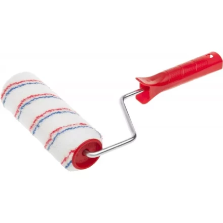 Валик ЗУБР &quot;ЭКСПЕРТ&quot; &quot;ГИРПАИНТ&quot;, полиакрил 12мм, ручка 8мм, d=48/180мм 03511-18_z03 купить в Нягани