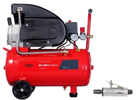 Компрессор масляный поршневой прямой привод FUBAG DС 320/24 CM2.5 купить в Нягани