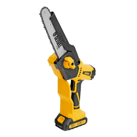 Цепная мини-пила аккумуляторная бесщет., СCS-200BL, шина 200 мм, Li-Ion, 20 В, // Denzel 58653 купить в Нягани