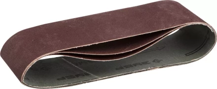 Лента шлифовальная бесконечная ЗУБР &quot;МАСТЕР&quot; на тканевой основе, для ЛШМ, P320, 75х533мм, 3шт 35542-320 купить в Нягани