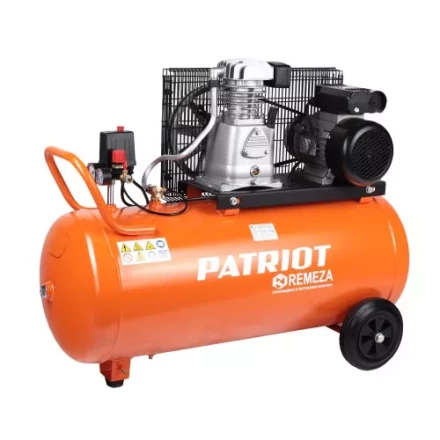 Компрессор масляный поршневой ременной PATRIOT  REMEZA СБ 4/С-100 LH 20 A купить в Нягани