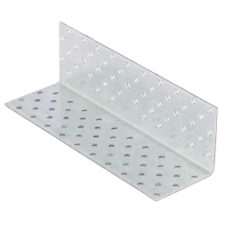 Крепежный уголок равносторонний  2,0 мм KUR 60x60x200 мм Россия Сибртех 46591