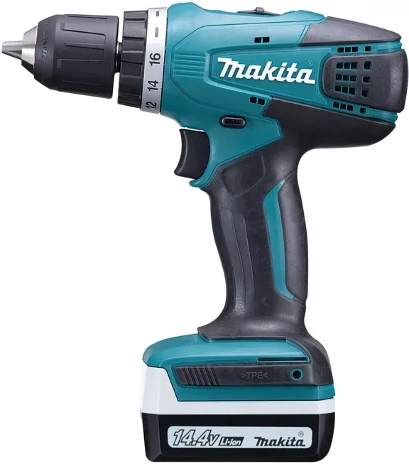 Аккумуляторная дрель -шуруповерт Makita DF347DWE купить в Нягани