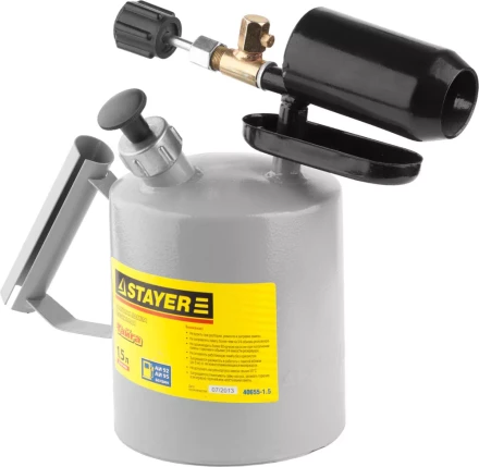 Лампа STAYER &quot;PROFI&quot; паяльная, стальная, 1,5л 40655-1.5 купить в Нягани