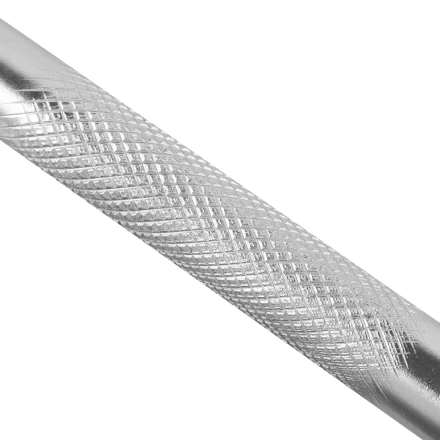 Вороток Г-образный, 250*50 мм, квадрат 1/2&quot;, CrV, матовый хром Denzel 14063 купить в Нягани