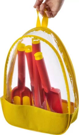 Набор GRINDA: Совок посадочный широкий, совок посадочный узкий, рыхлитель, мотыга-рыхлитель с нейлоновым корпусом, 4 предмета 421360-H4 купить в Нягани