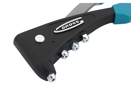 Заклёпочник литой  усиленный заклёпки 2,4-4,8мм GROSS 40403 купить в Нягани