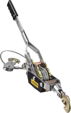 Лебедка STAYER &quot;MAXPull&quot; рычажная, тросовая, 4т/3м 4310-4 купить в Нягани