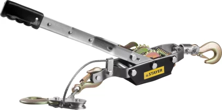 Лебедка STAYER &quot;MAXPull&quot; рычажная, тросовая, 4т/3м 4310-4 купить в Нягани