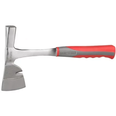 Молоток-топорик ЗУБР цельнокованый, с двухкомпонентной рукояткой, для строительных работ, 600г 20149-600 купить в Нягани