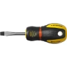 Отвертка STAYER "PROFESSIONAL" "PROTech", двухкомп рукоятка, намагниченная, Cr-Mo, SL5,5x38мм 25131-05-38_z02 купить в Нягани