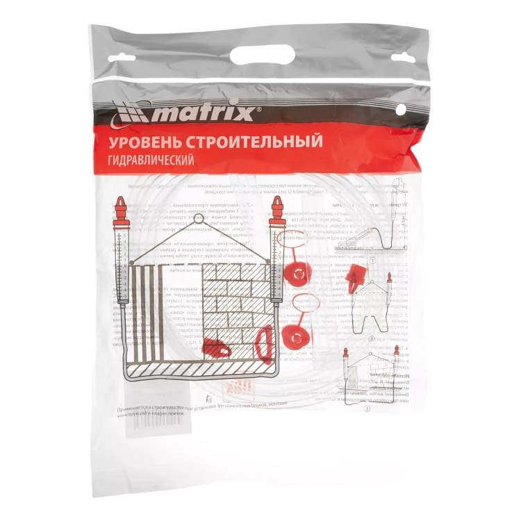 Гидроуровень,удлиненная колба, рельефная градуировка, 5м Matrix 37090 купить в Нягани