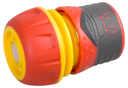 Соединитель GRINDA &quot;Premium&quot; с автостопом и запирающим механизмом, пластмассовый с TPR, 3/4&quot; 8-426432 купить в Нягани
