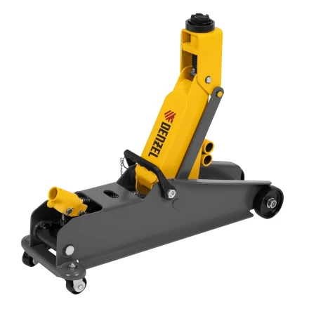 Домкрат гидравлический подкатной с фиксатором Denzel 51261, 3 т, 190-532 мм, SUV купить в Нягани