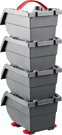 Набор лотков &quot;Clickbin&quot;, 0,45 л, KETER 38065-K4 купить в Нягани