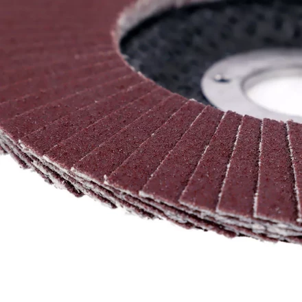 Круг MESSER шлифовальный лепестковый торцевой плоский (электрокорунд) А80(П) 125х22 купить в Нягани