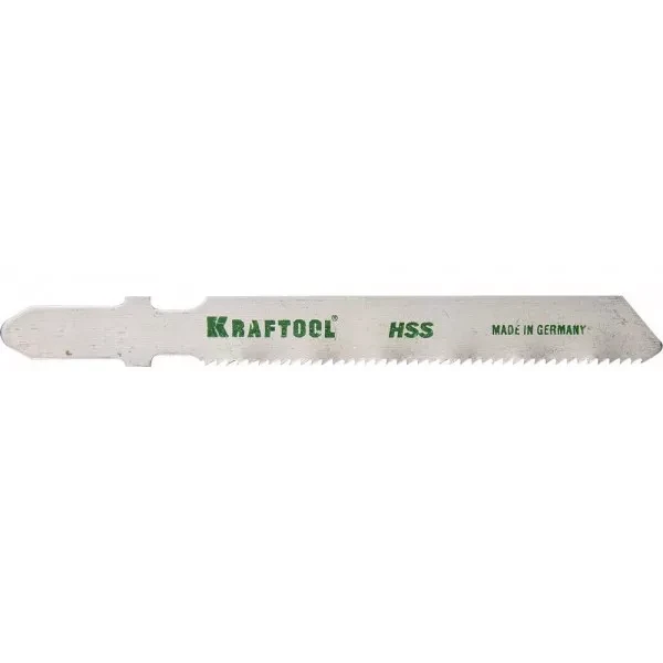 Полотна KRAFTOOL, T118A, для эл/лобзика, HSS, по металлу (1,5-2мм), EU-хвост., шаг 1,2мм, 55мм, 2шт 159551-1,2 купить в Нягани