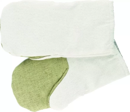 Рукавицы утепленные, двунитка с брезентовым наладонником, ватин, 2 размер Россия 68131 купить в Нягани