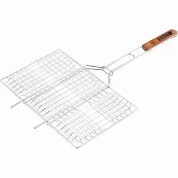 Решетка гриль 340*220 мм, хромированная PALISAD Camping 69557 купить в Нягани