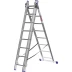 Лестница ЗУБР универсальная, трехсекционная со стабилизатором, 8 ступеней 38831-08 купить в Нягани