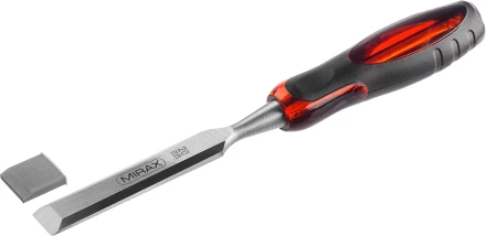 Стамеска MIRAX с двухкомпонентной прозрачной рукояткой, 20мм 1810-20 купить в Нягани