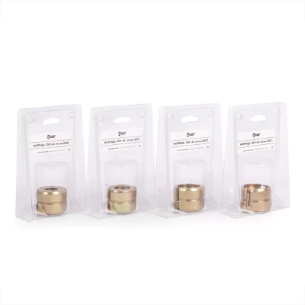 Набор матриц КВТ В (16–32 мм) для монтажа фитингов на трубы PEX и многослойные композитные трубы (89620) купить в Нягани