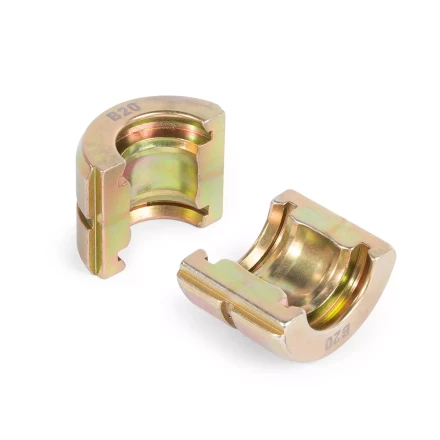 Набор матриц КВТ В (16–32 мм) для монтажа фитингов на трубы PEX и многослойные композитные трубы (89620) купить в Нягани