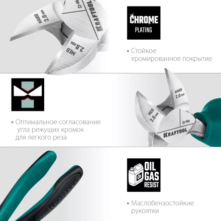 Бокорезы KRAFTOOL 180 мм 22011-5-18 купить в Нягани