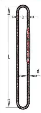 Строп канатный кольцевой СКК 8 т L=8 м  заплет купить в Нягани