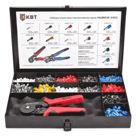 Наборы втулочных наконечников М-3450-1 КВТ купить в Нягани