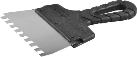 Шпатель ЗУБР &quot;МАСТЕР&quot; ФАСАДНЫЙ, нержавеющее полотно, 150мм, зуб 8х8мм 10078-15-08 купить в Нягани