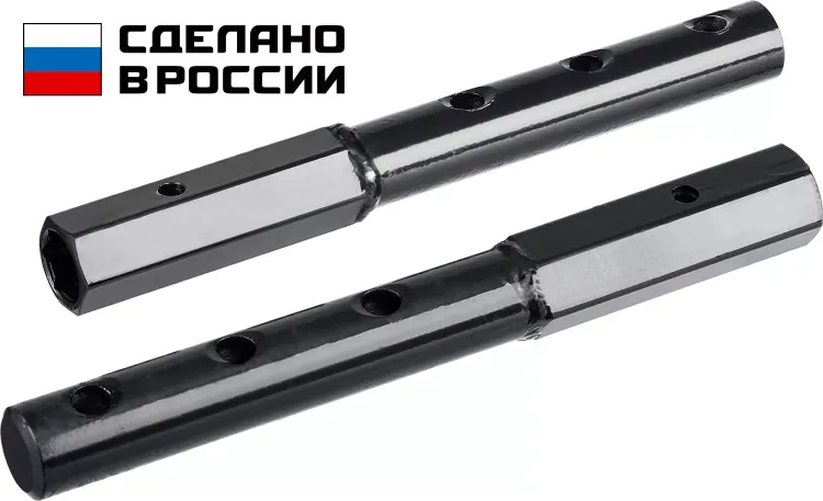 ЗУБР УД-2, НЕХ 23 - круг 30 мм, 2 шт., удлинитель (707107-2) купить в Нягани
