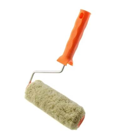 Валик &quot;Фасадные работы&quot;, 180 мм, ворс 18 мм, D 36 мм, D ручки - 6 мм, полиакрил,полиэстер Сибртех 80217 купить в Нягани