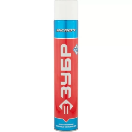 Пена ЗУБР &quot;ЭКСПЕРТ&quot;, монтажная, адаптерная, всесезонная, 750мл 41143_z01 купить в Нягани