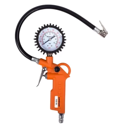 Пистолет для подкачки шин с манометром  TIG-01  Кратон 3 01 02 034 купить в Нягани