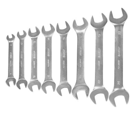 Набор ключей рожковых 8шт чехол Энкор 26070 купить в Нягани