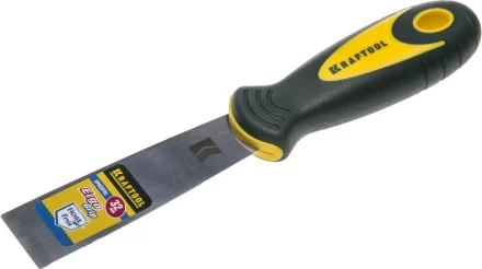 Шпательная лопатка KRAFTOOL с 2-компонент ручк, профилиров нержав полотно, 32мм 10035-030 купить в Нягани