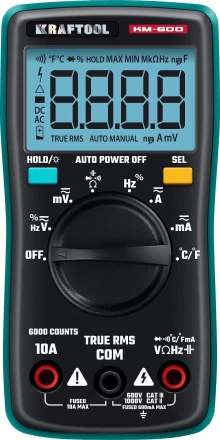Мультиметр цифровой KM-600 59854 купить в Нягани