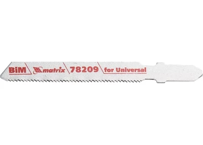 Полотна для электролобзика по металлу 3 шт T118AF 55 х 1,2мм Bimetal MATRIX Professional 78209