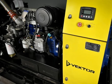 Дизельный генератор Vektor AD-70Y-T400 с АВР купить в Нягани